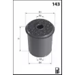 Filtre à carburant LUCAS FILTERS LFDE120 - Visuel 1