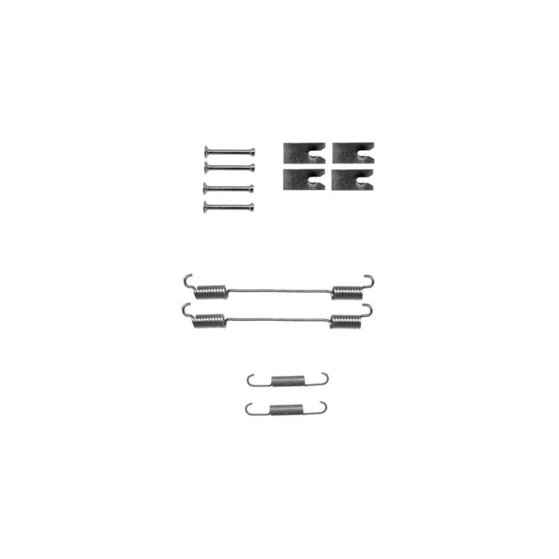 Kit d'accessoires, mâchoire de frein HELLA PAGID 8DZ 355 200-831