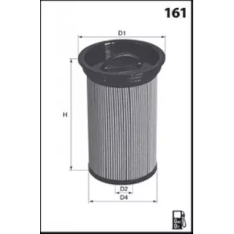 Filtre à carburant LUCAS FILTERS LFDE202S
