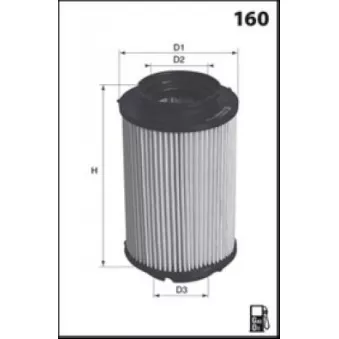 Filtre à carburant LUCAS FILTERS LFDE249