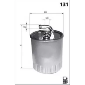 Filtre à carburant LUCAS FILTERS LFDF225