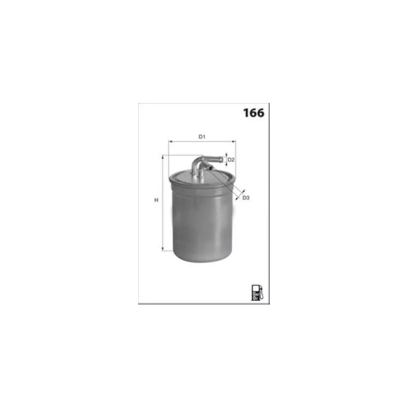 Filtre à carburant LUCAS FILTERS LFDF303
