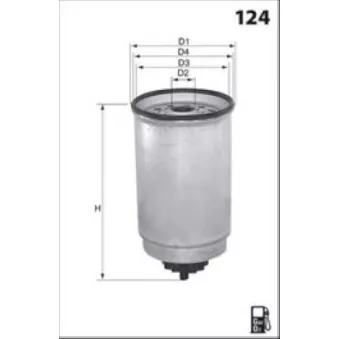Filtre à carburant LUCAS FILTERS LFDS149
