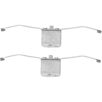 Kit d'accessoires, étrier de frein HELLA PAGID 8DZ 355 201-331