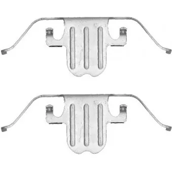 Kit d'accessoires, étrier de frein HELLA PAGID 8DZ 355 201-421