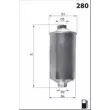 Filtre à carburant LUCAS FILTERS LFPF014 - Visuel 1