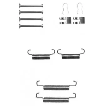 Kit d'accessoires, mâchoires de frein de stationnement HELLA PAGID 8DZ 355 201-861