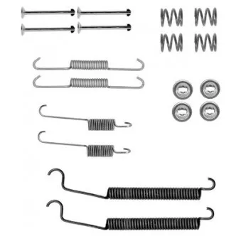 Kit d'accessoires, mâchoire de frein HELLA PAGID 8DZ 355 202-091