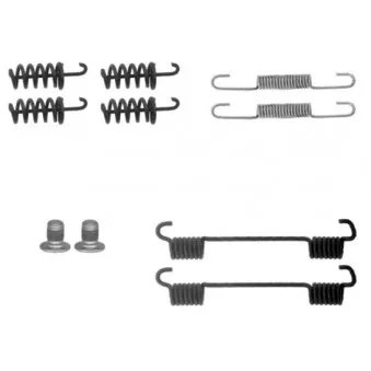 Kit d'accessoires, mâchoires de frein de stationnement HELLA PAGID 8DZ 355 202-111