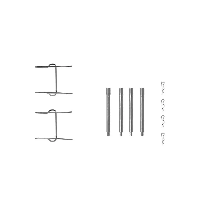 Kit d'accessoires, plaquette de frein à disque HELLA PAGID 8DZ 355 202-401
