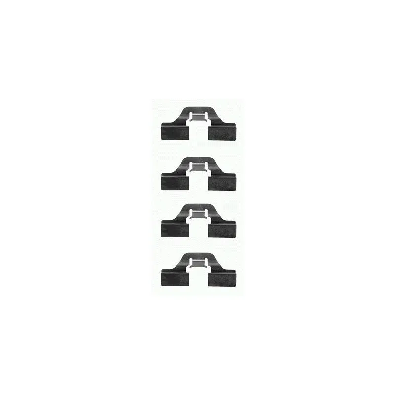 Kit d'accessoires, plaquette de frein à disque HELLA PAGID 8DZ 355 202-621