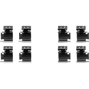 Kit d'accessoires, plaquette de frein à disque HELLA PAGID 8DZ 355 203-061