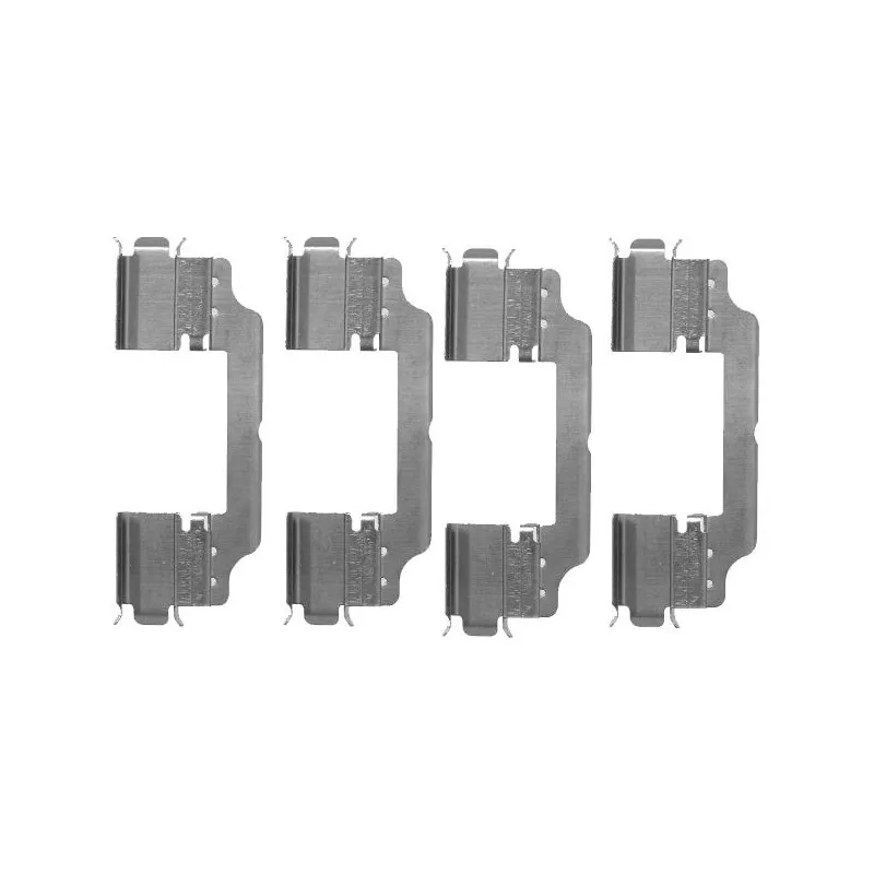 Kit d'accessoires, plaquette de frein à disque HELLA PAGID 8DZ 355 203-301
