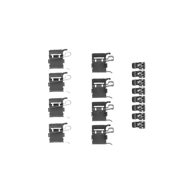 Kit d'accessoires, plaquette de frein à disque HELLA PAGID 8DZ 355 203-381