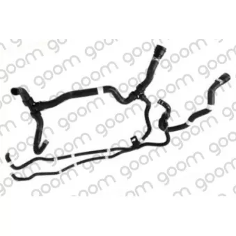 Tuyau, échangeur de chaleur (chauffage) GOOM AH-0563