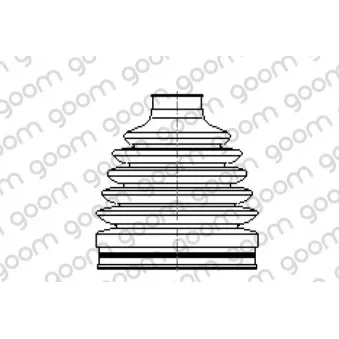 Joint-soufflet, arbre de commande GOOM DB-0188