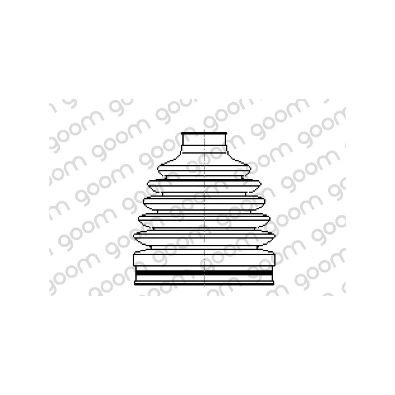 Joint-soufflet, arbre de commande GOOM DB-0188