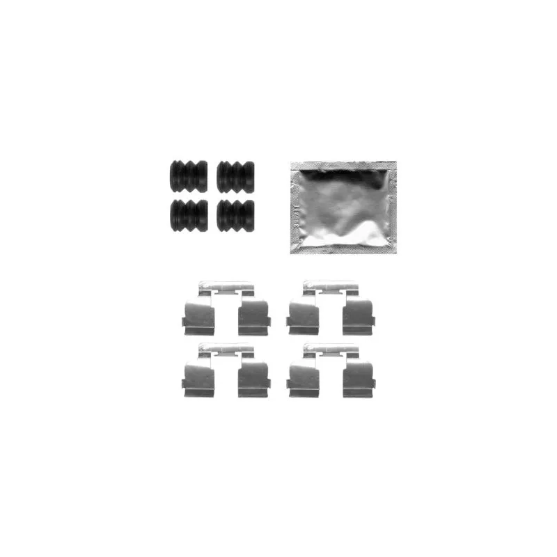 Kit d'accessoires, plaquette de frein à disque HELLA PAGID 8DZ 355 205-291