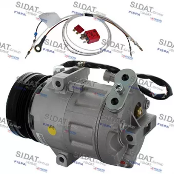 Compresseur, climatisation SIDAT 1.4076A