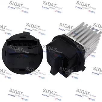 Régulateur, pulseur d'air habitacle SIDAT 10.6012