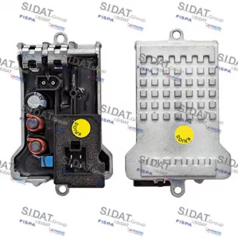 Régulateur, pulseur d'air habitacle SIDAT 10.6013