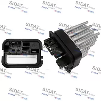 Régulateur, pulseur d'air habitacle SIDAT 10.6015