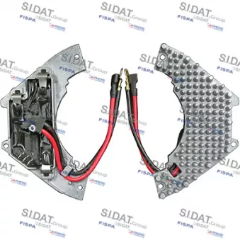 Régulateur, pulseur d'air habitacle SIDAT 10.6019