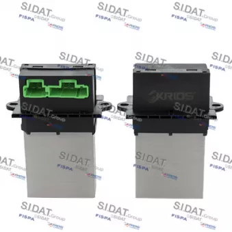 Régulateur, pulseur d'air habitacle SIDAT 10.6024
