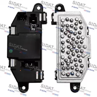 Régulateur, pulseur d'air habitacle SIDAT 10.6028