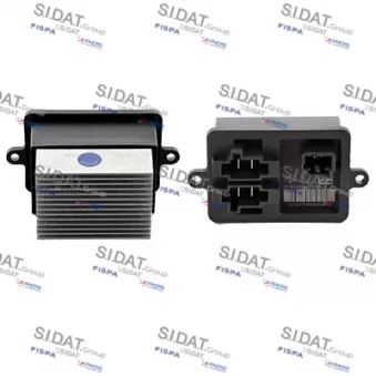 Régulateur, pulseur d'air habitacle SIDAT 10.6096