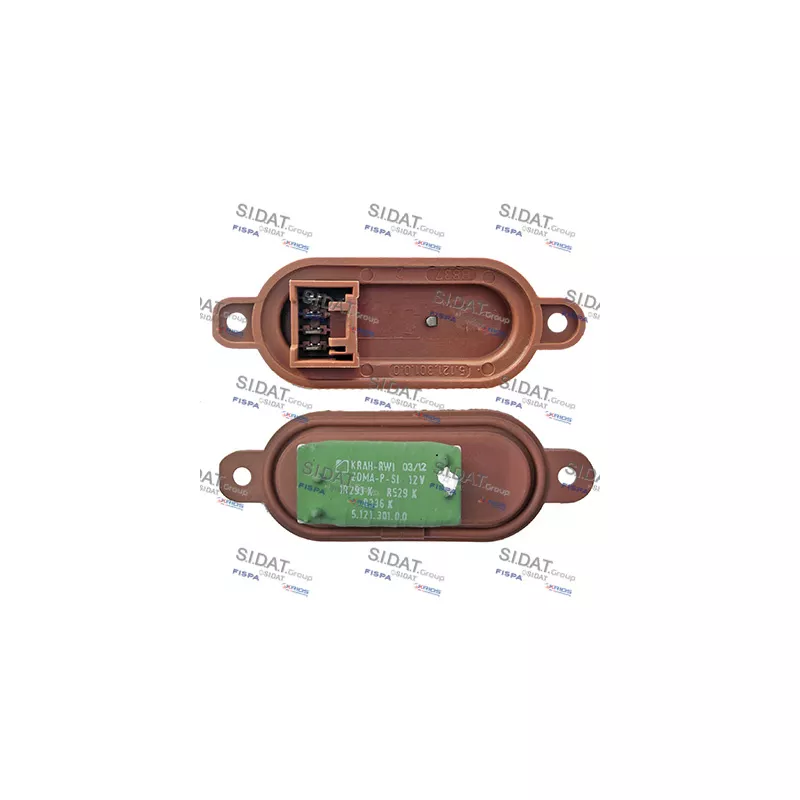 Résistance, pulseur d'air habitacle SIDAT 10.9003