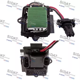 Résistance, pulseur d'air habitacle SIDAT