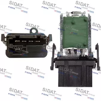 Résistance, pulseur d'air habitacle SIDAT 10.9059