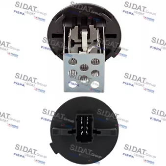 Résistance, pulseur d'air habitacle SIDAT