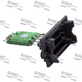 Résistance, pulseur d'air habitacle SIDAT 10.9214