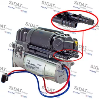 Compresseur, système d'air comprimé SIDAT