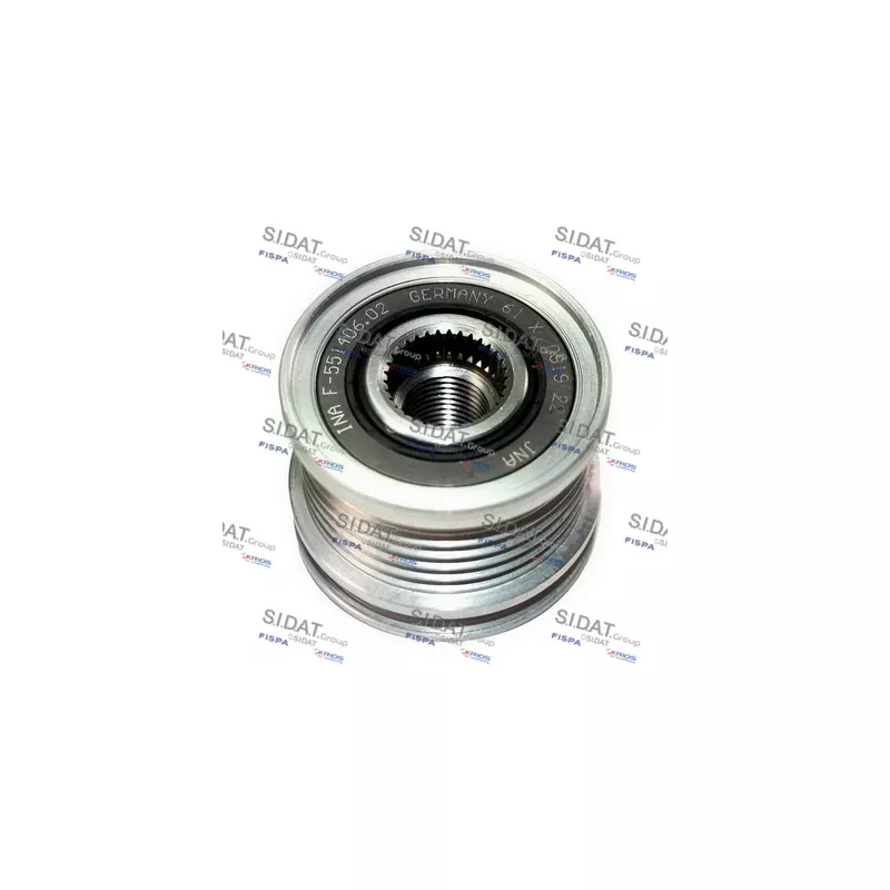 Poulie roue libre, alternateur SIDAT 455095