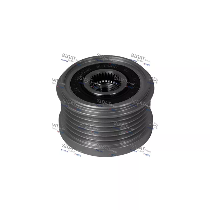Poulie roue libre, alternateur SIDAT 455114