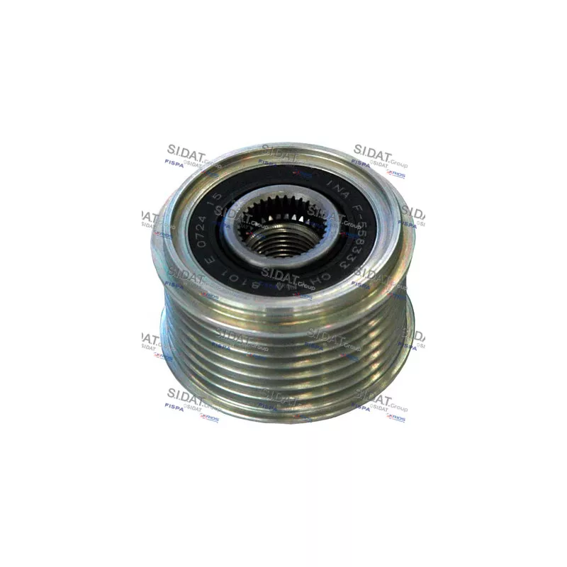Poulie roue libre, alternateur SIDAT 455197