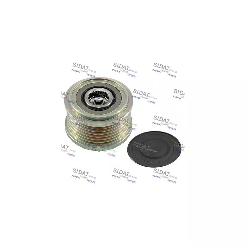 Poulie roue libre, alternateur SIDAT 455207