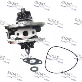 Groupe carter, turbocompresseur SIDAT 47.003