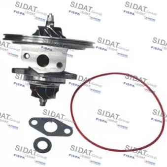 Groupe carter, turbocompresseur SIDAT 47.011