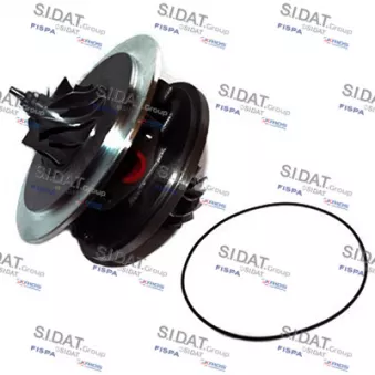 Groupe carter, turbocompresseur SIDAT 47.014