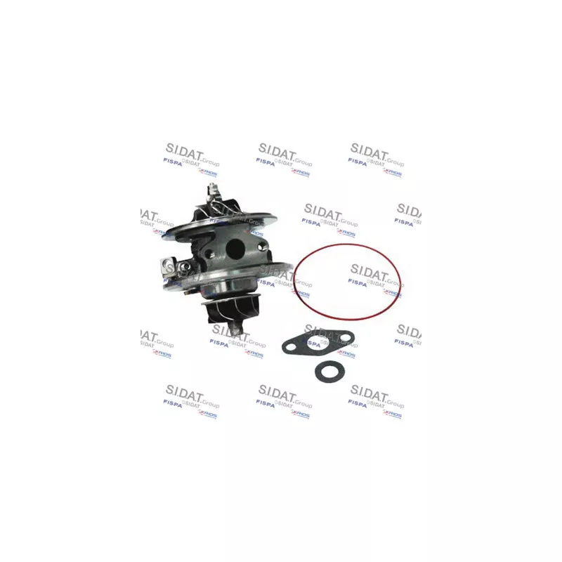 Groupe carter, turbocompresseur SIDAT 47.015