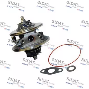 Groupe carter, turbocompresseur SIDAT 47.017