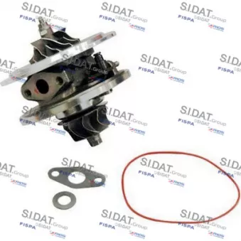 Groupe carter, turbocompresseur SIDAT 47.024