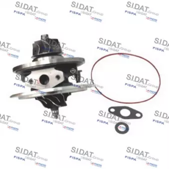 Groupe carter, turbocompresseur SIDAT 47.025
