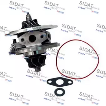 Groupe carter, turbocompresseur SIDAT 47.027