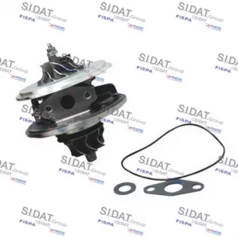 Groupe carter, turbocompresseur SIDAT 47.028