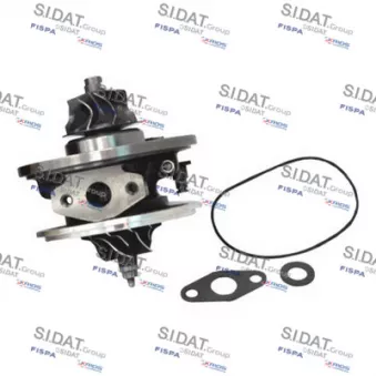 Groupe carter, turbocompresseur SIDAT 47.029